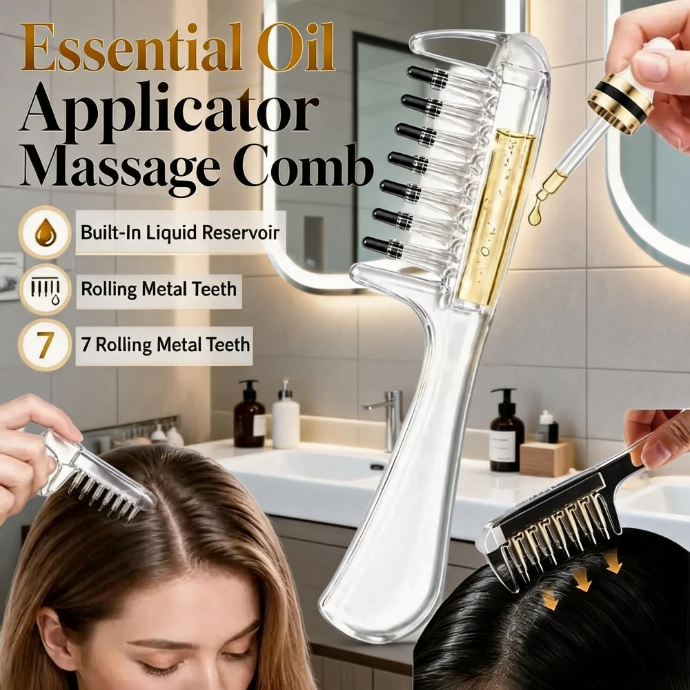 مشط تدليك لفروة الرأس لتطبيق ا - مراجعة Root Stimulator Liquid وسعره